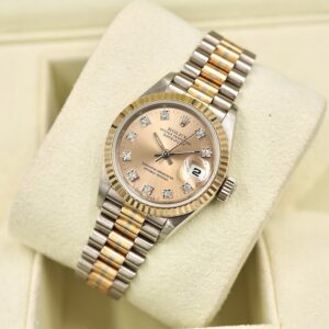 3 Rolex Datejust 69179 Demi Lady Watch 26mm