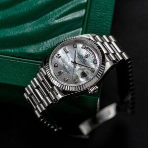 3 Rolex Day-Date 128239-0007 36mm 18K White Gold