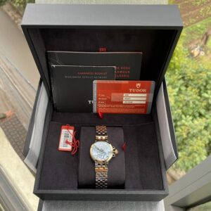 3 Tudor Clair De Rose Automatic Mother of pearl Dial 35401
