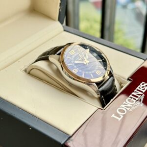 4 Longines Conquest Classic L2.799.5.56.3 Rose Gold 18k