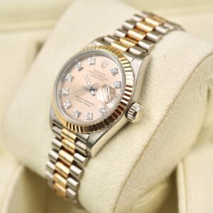 4 Rolex Datejust 69179 Demi Lady Watch 26mm