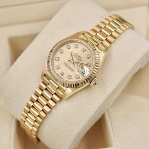 5 Rolex DateJust Lady 69178 18k Yellow Gold 26mm Automatic
