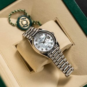 5 Rolex Day-Date 128239-0007 36mm 18K White Gold