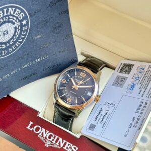 6 Longines Conquest Classic L2.799.5.56.3 Rose Gold 18k