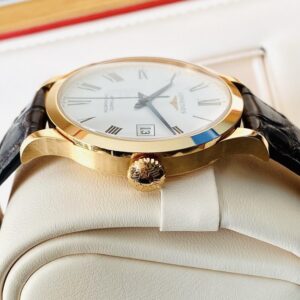 6 Longines Record Collection 18k L28208112 38.5mm