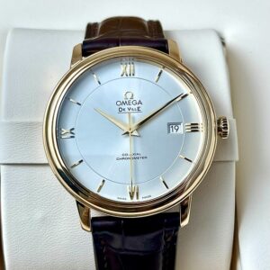 7 Omega DeVille Prestige 18K Rose Gold 424.53.40.20.02.001