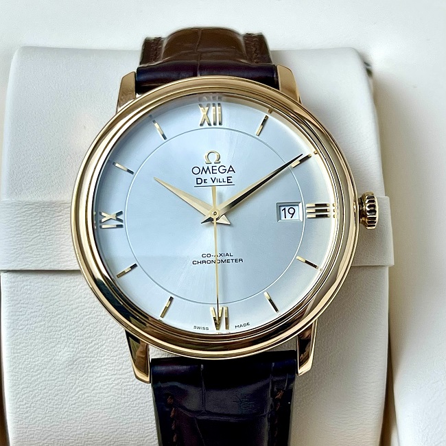 7 Omega DeVille Prestige 18K Rose Gold 424.53.40.20.02.001 7 Omega DeVille Prestige 18K Rose Gold 424.53.40.20.02.001