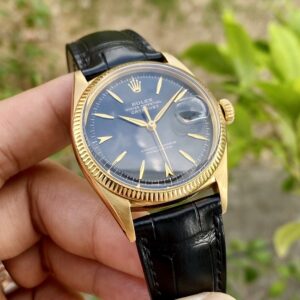 11 Rolex 6605 Vintage 18K Gold Automatic 36mm