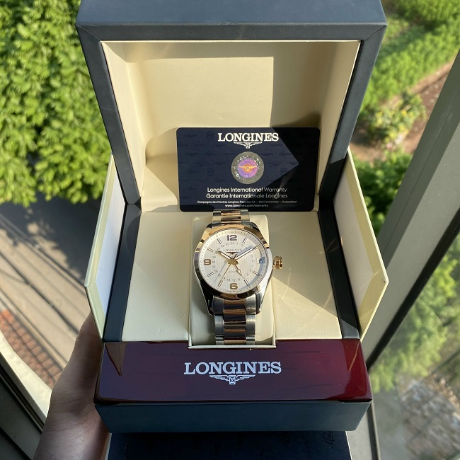 2 Longines Conquest Classic GMT 18K Gold Benzel L2.799.5.76.7 2 Longines Conquest Classic GMT 18K Gold Benzel L2.799.5.76.7