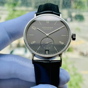2 Nomos Glashutte Tangomat Ruthenium Datum 38mm 604