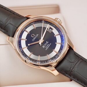 2 Omega DeVille Hour Vision 18K Rose Gold 43163412113001