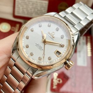 2 Omega Seamaster Co-Axial Aqua Terra Diamond 23120392152003