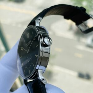 3 Nomos Glashutte Tangomat Ruthenium Datum 38mm 604