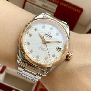 3 Omega Seamaster Co-Axial Aqua Terra Diamond 23120392152003