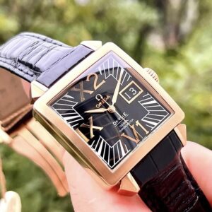 3 Omega X2 Big Date Red Gold 77135031 Automatic