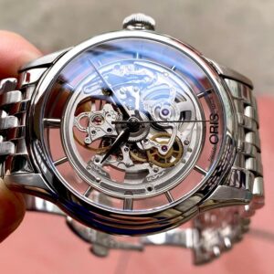 3 Oris Artelier Skeleton 01 734 7684 4051-07 8 21 77 Automatic