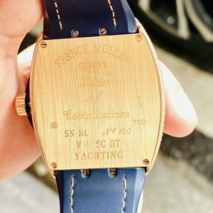 4 Franck Muller Yatching Blue V41 SC DT 18k Rose Gold Diamond