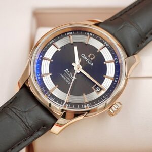 4 Omega DeVille Hour Vision 18K Rose Gold 43163412113001