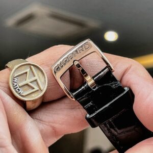 5 Chopard Classic Black Dial 1278 18K Gold Automatic ETA 2892