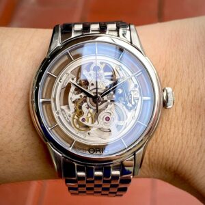 5 Oris Artelier Skeleton 01 734 7684 4051-07 8 21 77 Automatic