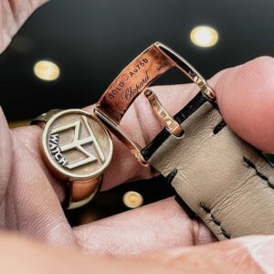 6 Chopard Classic Black Dial 1278 18K Gold Automatic ETA 2892