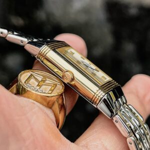 6 Jeager LeCoultre Reverse Steel And Gold 18k 250.51.20