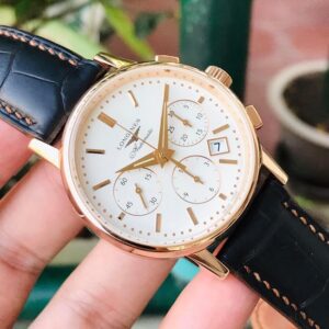 6 Longines Heritage Column Wheel Chronograph L27338722