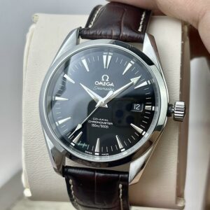 6 Omega Aqua Terra Co-Axial Chronometer Black Dial 28035037