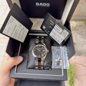 6 Rado R32109162 Hyperchrome Black Dial Watch 38mm