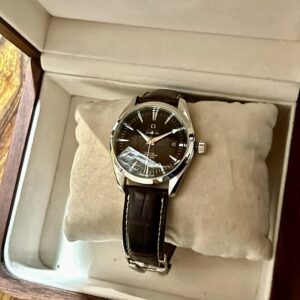 8 Omega Aqua Terra Co-Axial Chronometer Black Dial 28035037