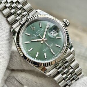 9 Rolex DateJust 126234 Mint Green Automatic 36mm