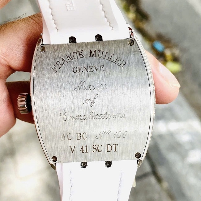 2 Franck Muller Vanguard White V41 SC DT 18k Custom Diamond 2 Franck Muller Vanguard White V41 SC DT 18k Custom Diamond