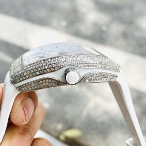 3 Franck Muller Vanguard White V41 SC DT 18k Custom Diamond