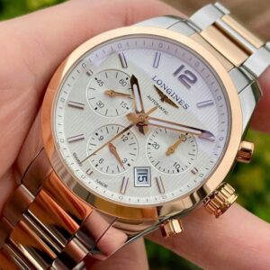 3 Longines Conquest Classic Chronograph L2.786.5.76.7