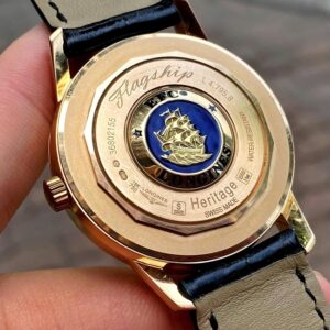 3 Longines Heritage Flagship 18k Rose Gold L4.795.8.78.2