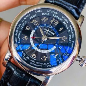3 Montblanc Star Worldtimer GMT 106464 Automatic