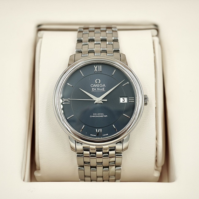 3 Omega DeVille Prestige Blue Dial 424.10.37.20.03.001 3 Omega DeVille Prestige Blue Dial 424.10.37.20.03.001