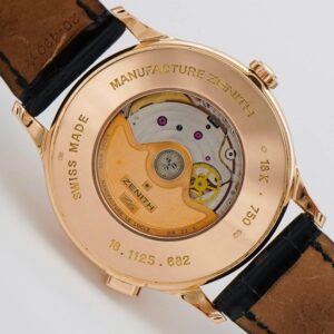 3 Zenith Elite Dual Time Chronometre 18112568202C490