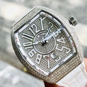 4 Franck Muller Vanguard White V41 SC DT 18k Custom Diamond