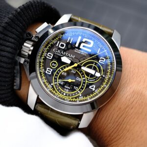 4 Graham Chronofighter Oversize Target Automatic 46mm