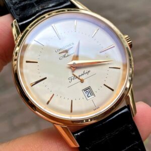 4 Longines Heritage Flagship 18k Rose Gold L4.795.8.78.2