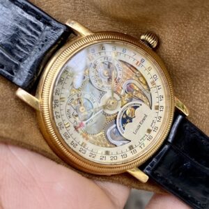 4 Louis Erard Skeleton Triple Date Moonphase Size 34,5mm