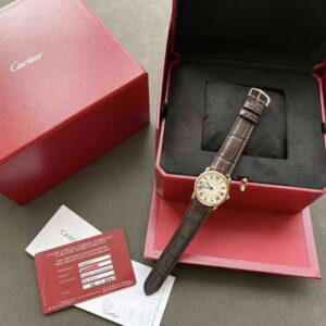 5 Cartier Ronde Louis De Cartier 2886 Rose Gold W6800151