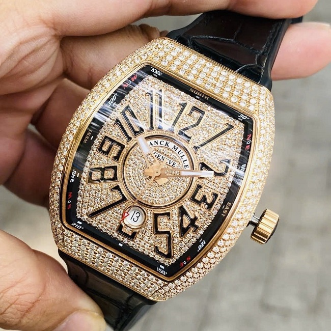 5 Franck Muller V41 SCDT Rose Gold Full Diamond 5 Franck Muller V41 SCDT Rose Gold Full Diamond