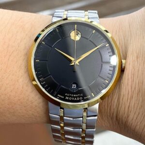 5 Movado 1881 Automatic 0606916 Black Watch 39.5mm