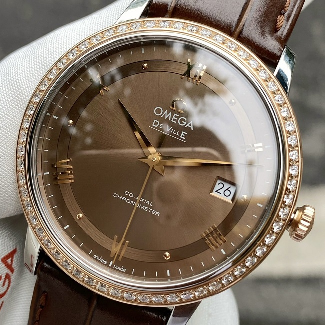 1 Omega DeVille Prestige Chocolate 424.23.40.20.13.001 39.5mm 1 Omega DeVille Prestige Chocolate 424.23.40.20.13.001 39.5mm