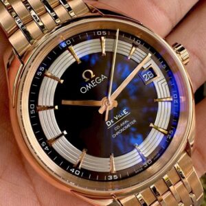 2 Omega DeVille Hour Vision 431.60.41.21.13.001 41mm