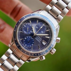 2 Omega Speedmaster Blue Dial Automatic Chronograph 3212.90.00