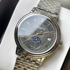 2 Raymond Weil Maestro Moonphase Grey Dial 2879-ST-60001