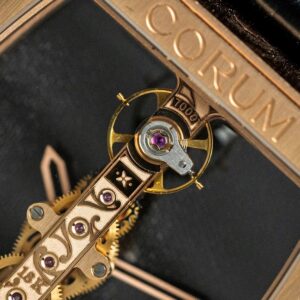 3 Corum Golden Bridge Classic Rose Gold Diamonds B11303859